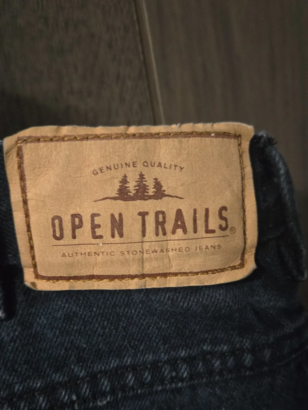 Open Trails Classic Men's Dark Blue Denim Jeans